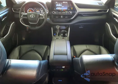 2022 Toyota Highlander Xle from USA, damaged, VIN 5TDGZRBH0NS242335